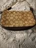 Coach Solid Brown Leather Clutch One size - photo 9