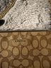Coach Solid Brown Leather Clutch One size - photo 3