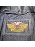 Harley Davidson 100% Leather Solid Black Leather Jacket Size M - photo 3