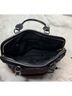 Coach Solid Black Satchel One size - photo 3