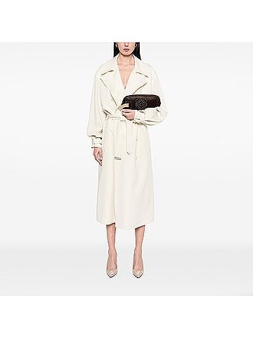 Loewe Nubuck Anagram Clutch (view 2)