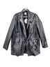 Princess Polly 100% Polyurethane Black Jacket Size 14 - photo 1