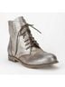 Ecote Silver Ankle Boots Size 6 - photo 5