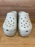 Crocs Solid Ivory Mule/Clog Size 11 - photo 3