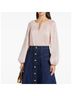 Aje. Pink Long Sleeve Blouse Size S - photo 4