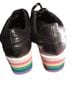 Cape Robbin Black Multi Color Sneakers Size 9 - photo 2