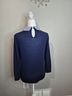 J.Crew 100% Merino Stripes Blue Pullover Sweater Size S - photo 3