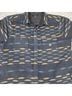 Roark Print Blue Tan Fleece Size L - photo 5