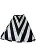Phoebe Couture Chevron-herringbone Black White Active Skirt Size 4 - photo 2