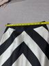 Phoebe Couture Chevron-herringbone Black White Active Skirt Size 4 - photo 4