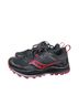 Saucony Solid Black Red Sneakers Size 5 - photo 1