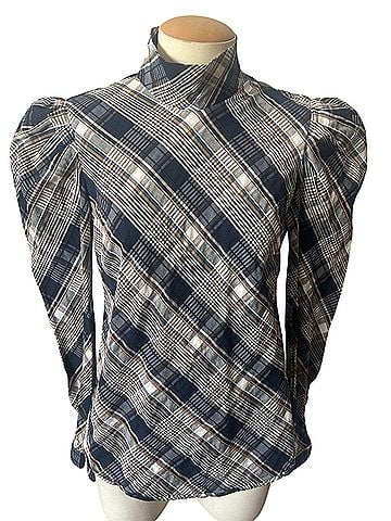 Veronica Beard Isabel Plaid Top Button-Down Shirt (view 1)