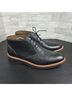 Johnston & Murphy 100% Leather Solid Black Ankle Boots Size 12 - photo 5