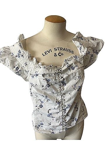 Rebecca Taylor Short Sleeve Blouse (view 1)