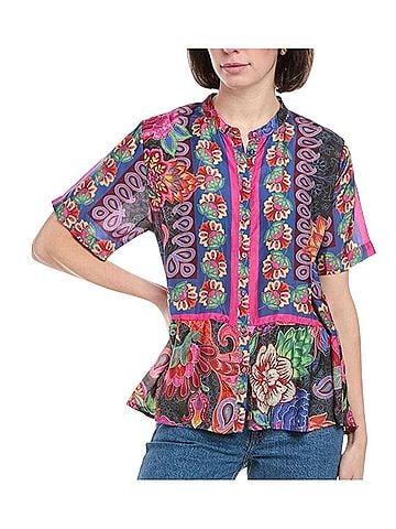 Johnny Was Preeti Short Sleeve T-Shirt (view 1)