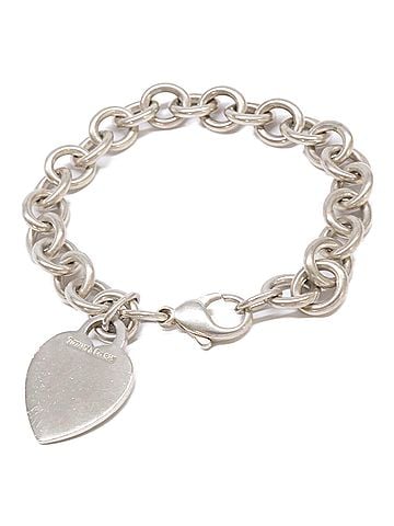 Tiffany & Co. TIFFANY&amp;Co. Tiffany Return to Heart Bracelet, Silver, Women's (view 1)