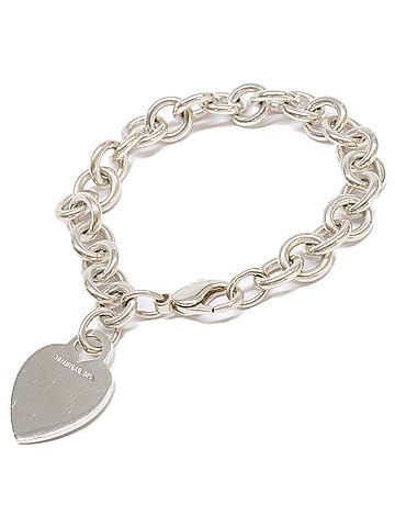 Tiffany & Co. TIFFANY&amp;Co. Tiffany Return to Heart Bracelet, Silver, Women's (view 1)
