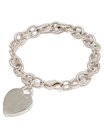 Tiffany & Co. TIFFANY&amp;Co. Tiffany Return to Heart Bracelet, Silver, Women's (view 1)