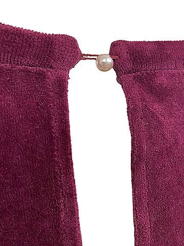 Juicy Couture Velour Empire Waist Cocktail Dress (view 2)
