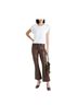 Veronica Beard Brown Faux Leather Pants Size 28 waist - photo 1