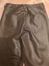 Veronica Beard Brown Faux Leather Pants Size 28 waist - photo 5