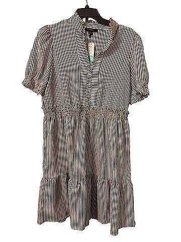 Maggy London Puff Sleeve Mini Casual Dress (view 1)