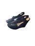 & Other Stories Black Wedges Size 8 1/2 - photo 2
