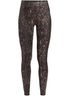 SPANX Snake Print Brown Leggings Size L - photo 2