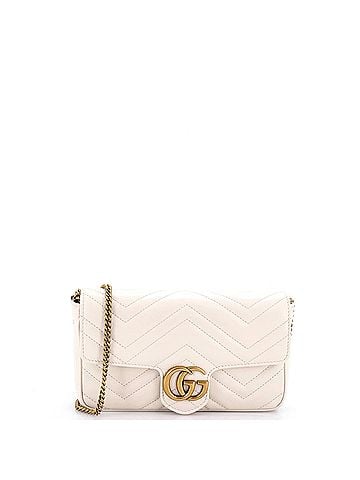 Gucci GG Marmont Flap Bag with Cardholder Matelasse Leather Small (view 1)