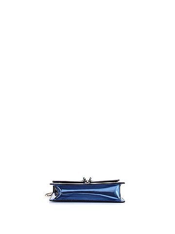 Bvlgari Serpenti Forever Shoulder Bag Metallic Leather Small (view 2)