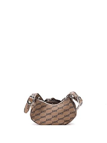 Balenciaga Le Cagole Giant Studs Shoulder Bag BB Monogram Coated Canvas XS (view 2)