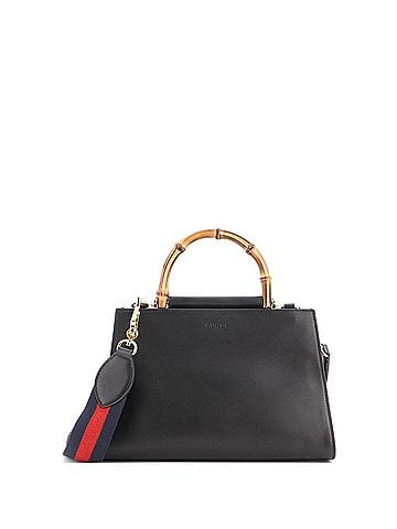 Gucci Nymphaea Top Handle Bag Leather Small (view 1)