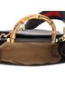Gucci Black Nymphaea Top Handle Bag Leather Small One size - photo 5