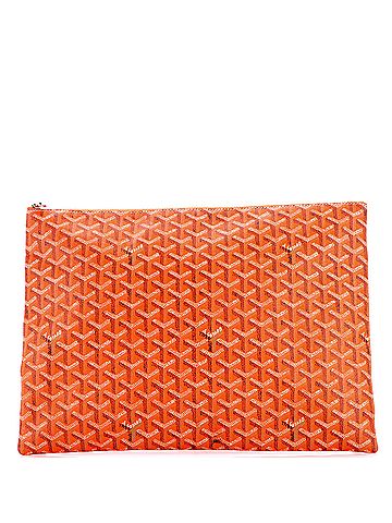 Goyard Senat Zip Pouch Coated Canvas GM (view 1)