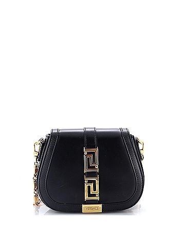 Versace Greca Goddess Shoulder Bag Leather Small (view 1)