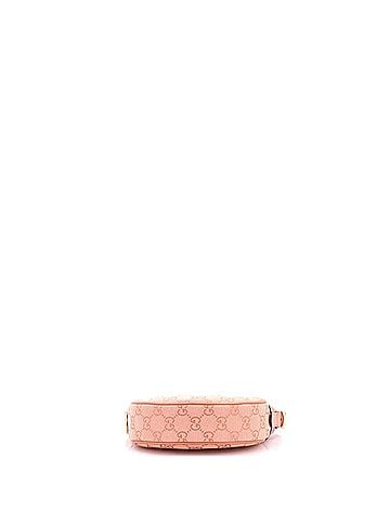 Gucci Ophidia Half Moon Bag GG Canvas with Leather Mini (view 2)
