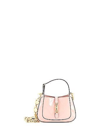 Gucci Jackie 1961 Chain Hobo Patent Mini (view 1)