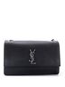 Saint Laurent 100% Leather Black Sunset Shoulder Bag Leather Medium One size - photo 1