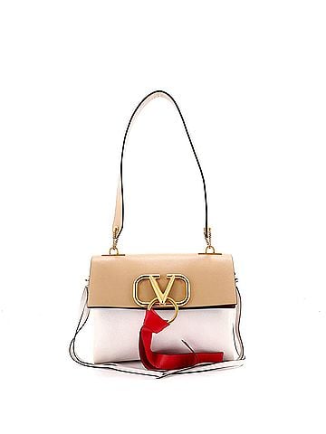Valentino Garavani VRing Shoulder Bag Leather Small (view 1)