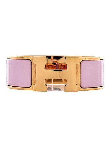 Hermès Clic H Bracelet Enamel Wide (view 1)