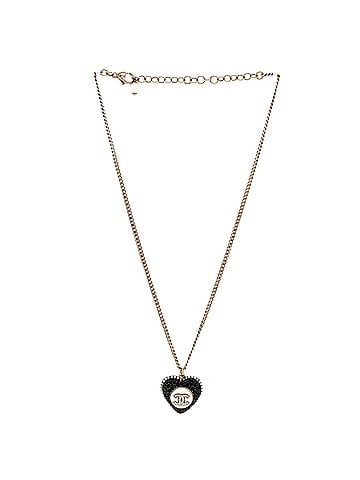 Chanel CC Heart Drop Pendant Necklace Metal with Faux Pearls and Crystals (view 2)