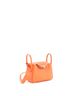 Hermès 100% Leather Orange Lindy Bag Clemence Mini One size - photo 4