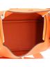 Hermès 100% Leather Orange Lindy Bag Clemence Mini One size - photo 6
