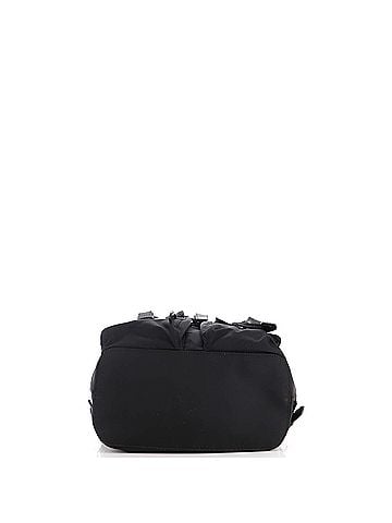 Prada Double Front Pocket Backpack Tessuto Small (view 2)