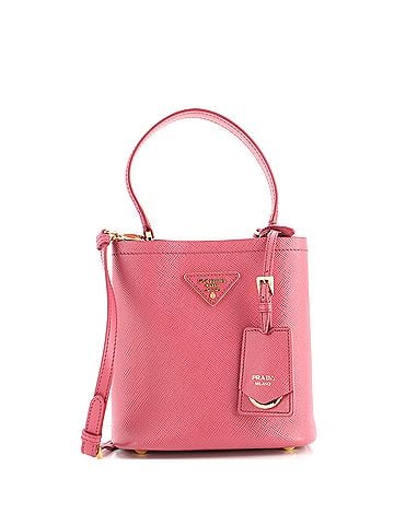 Prada Panier Bucket Bag Saffiano Leather Small (view 1)