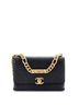 Chanel 100% Leather Black Bracelet On Chain Flap Bag Quilted Caviar Mini One size - photo 1