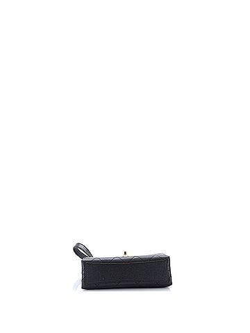 Chanel Bracelet On Chain Flap Bag Quilted Caviar Mini (view 2)