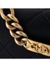 Chanel 100% Leather Black Bracelet On Chain Flap Bag Quilted Caviar Mini One size - photo 6