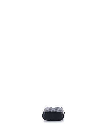 Chanel Vertical Classic Vanity Case with Chain Quilted Caviar Small (view 2)