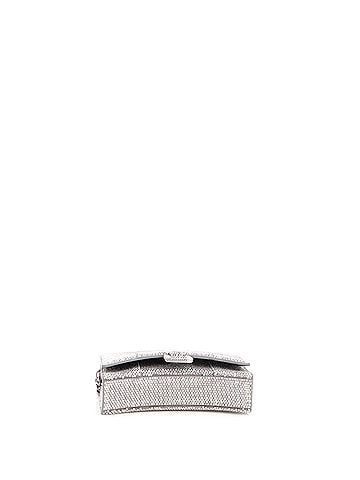 Balenciaga Hourglass Chain Wallet Suede with Crystals (view 2)